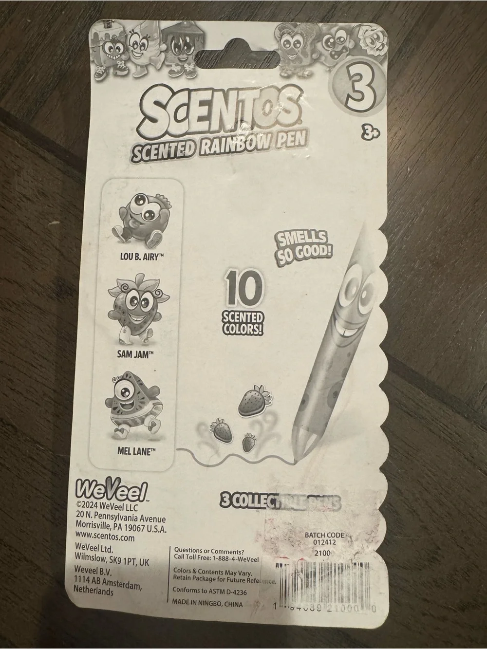 Scented Rainbow 3 Pen Set - 30 COLORS Total!